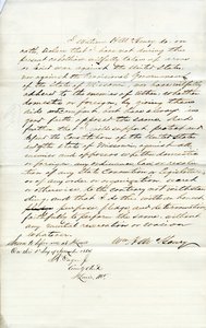 قسم الولاء لوليام إتش ماكهنري من ميسوري ، مقاطعة سانت لويس بواسطة WH McHenry